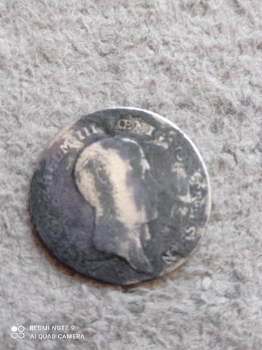 Pièce thaler 1813 a - 1/6,