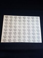 Planche De 64 anciens Bons