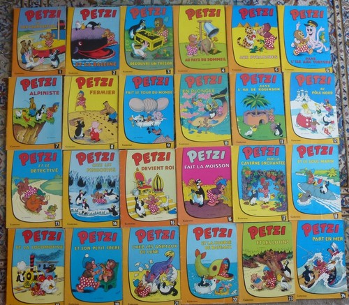 Petzi série complète - bd,