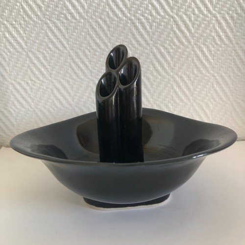 Vase pique fleurs - pique, noir