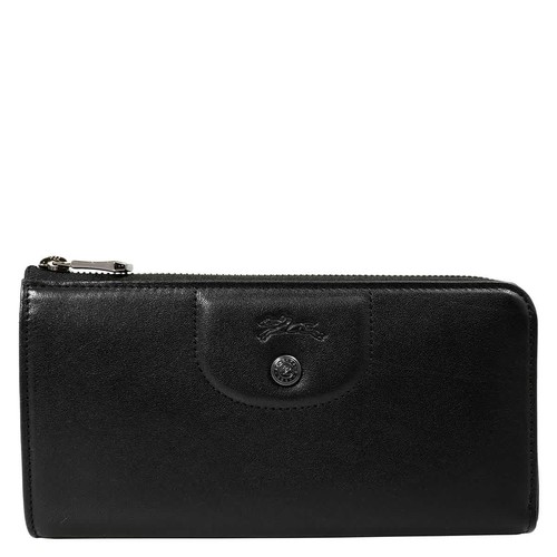 Longchamp pliage cuir zip - le,