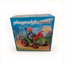 Playmobil Country 4143: Agriculteur Avec Tracteur/ Boîte Complète En Très Bon...