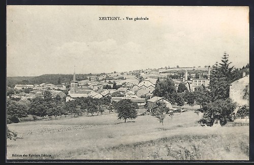 Cpa xertigny vue générale - xertigny,,