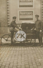 PRINTEMPS Grands magasins TRIPORTEUR Vélo-cargo Haussmann Paris Photo 1920s