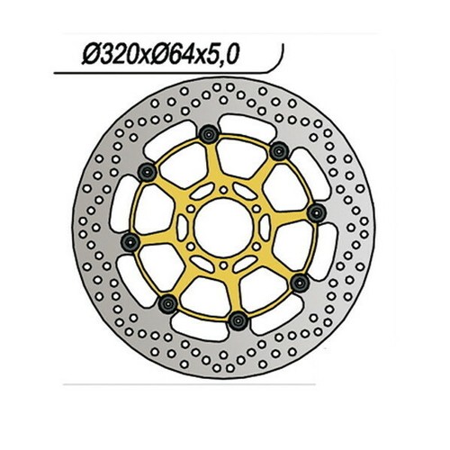 Disque frein avant 1060 - disque, de