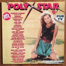 DISQUE VINYLE LP 33t 12" POLYSTAR  9 (Kiss , Vanessa Paradis ..) POP FRANCE 1989