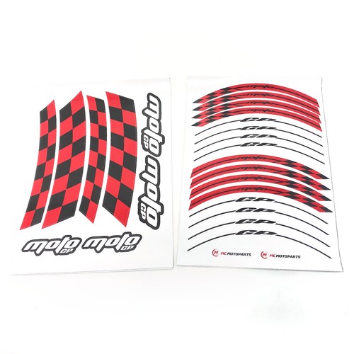 Red grid vinyl wheel - red,