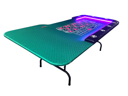 Roulette table metal - table, w/
