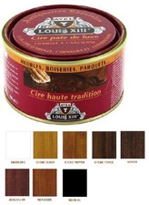 Cire bois pate luxe haute tradition à la cire d'abeilles carnauba térébenthine L