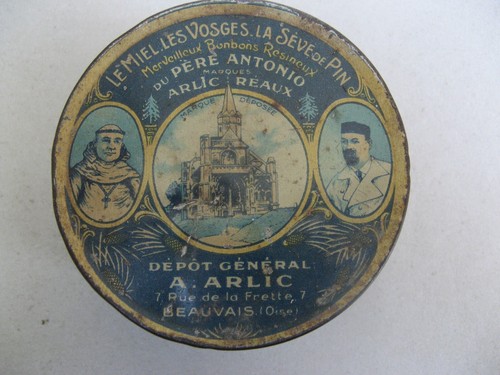 Ancienne boite tôle - en,