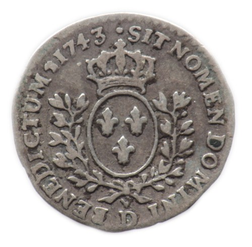 Ecu 1743 france - 1/20, d