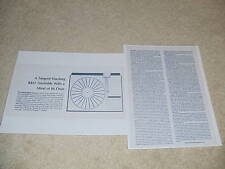 Bang & Olufsen 4002 Platine Review, 2 Pgs , 1975