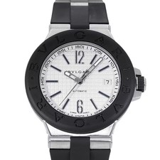 Bulgari Diagono Automatique 40mm Bien DG40 SV Acier inoxydable / Caoutchouc
