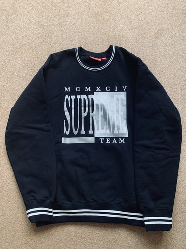 Pull col rond équipe - , noir