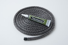 Cordon d'étanchéité , joints pour les portes de poêle et insert Ø 9 mm