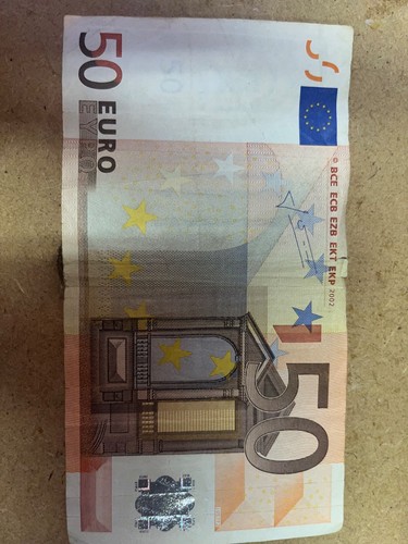Billet euros 2002 - de, 50
