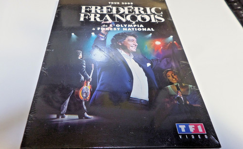 Dvd frederic francois - dvd, tour