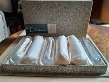 6 portes couteau en cristal