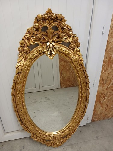 Miroir dore - miroir, objet
