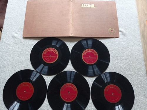 Coffret 33t assimil - coffret,