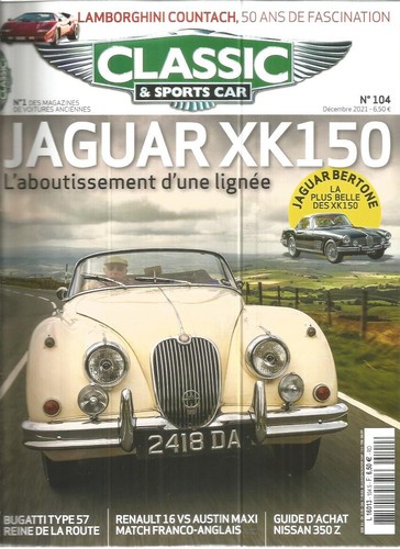 Classic sportscar n 104 - &, n°104