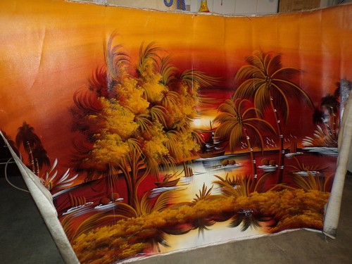 Peinture sur toile - , de