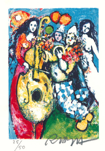 Lithographie raya sorkine - lithographie, de