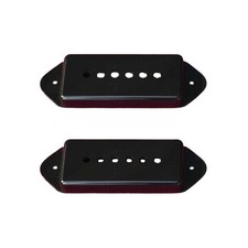 2 Caches Micro Noir P90-Dog Ear E-E: 50mm hauteur 11.9mm