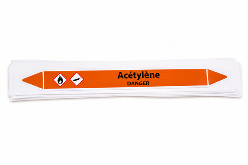 Autocollant signalisation - autocollant,