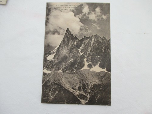 Cpa chamonix massif - 74,