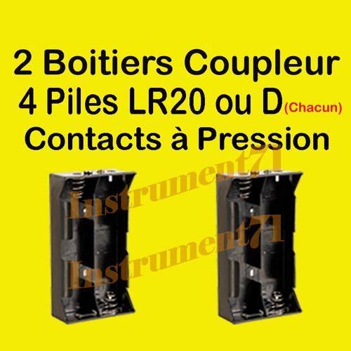 Boitiers coupleur pour 4 - 2,