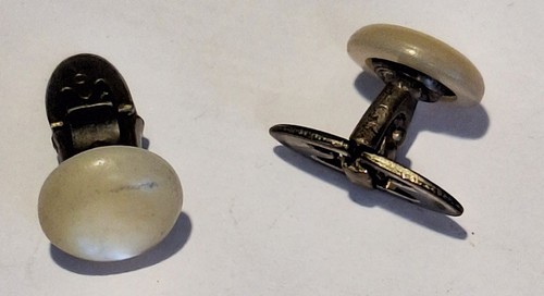 Boutons manchette anciens - boutons,