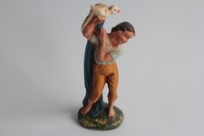 Figurine vintage Composition Métier fauconnier Italie (63973)