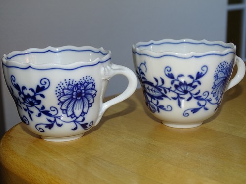 Meissen tasses cafe en - meissen, 2