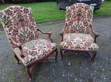 2 BEAUX FAUTEUILS LOUIS XIV