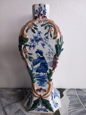 vase delft décor chinois fin