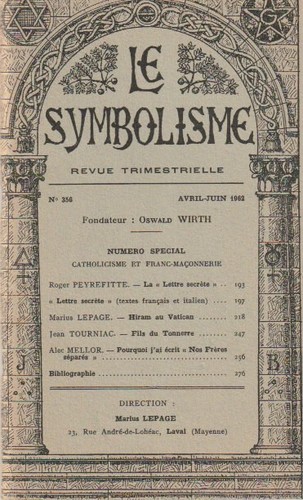 Revue symbolisme 356 - revue, le
