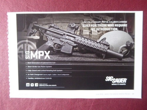 2015 pub sig sauer sigmpx - 6/2015,