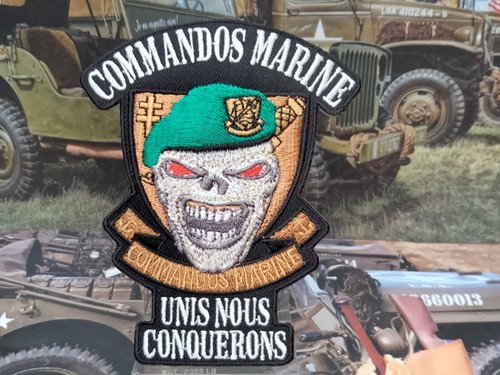 Patch brodé commando marine - brodé,