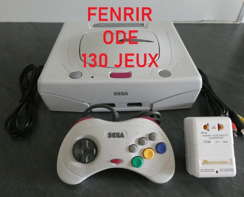 Console sega saturn mod fenrir - console,