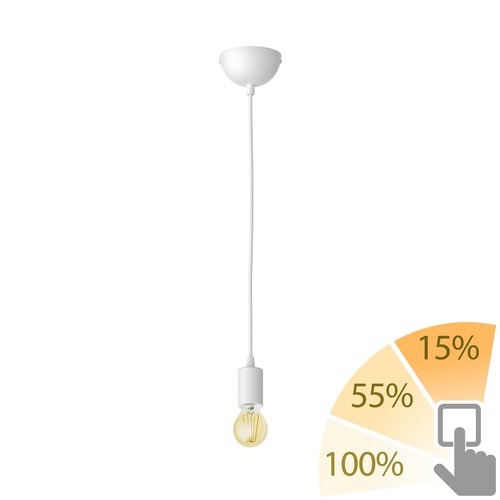 Suspension dori blanc - suspension,