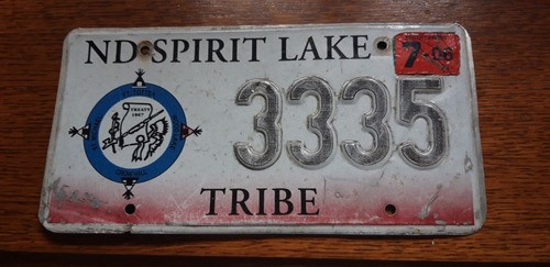 Plaque immatriculation dakota - immatriculation,