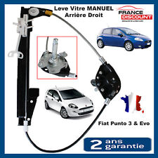 Mécanisme lève-vitre arrière droit passager Fiat Punto III Punto Evo = 51723323