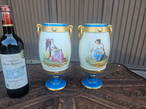 Antique pair sevres style - antique,