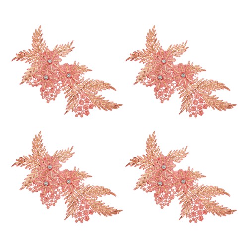 Pour pcs applique strass - pcs,