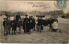 CPA BERCK-PLAGE - La vache