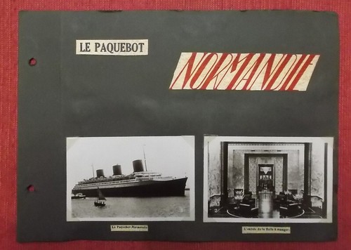 Paquebot normandie lot 10 - normandie,