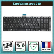 CLAVIER FRANÇAIS AZERTY POUR TOSHIBA SATELLITE C70-A C70D-A C70-B C70D-B NOIR