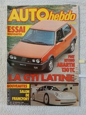 AUTO HEBDO N°387 22/9/1983