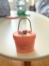 Rare Rain Bonnet Vintage Rose